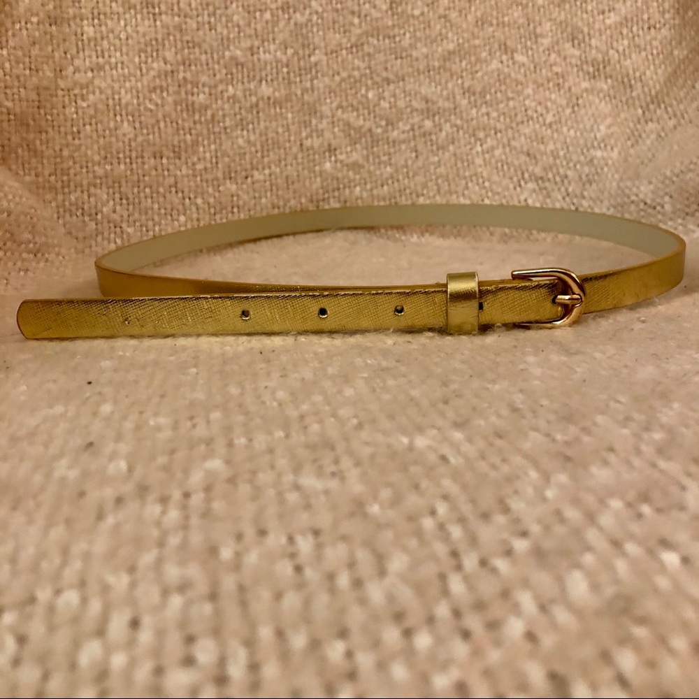 🦋 Gold skinny belt bundle perfect add-on item